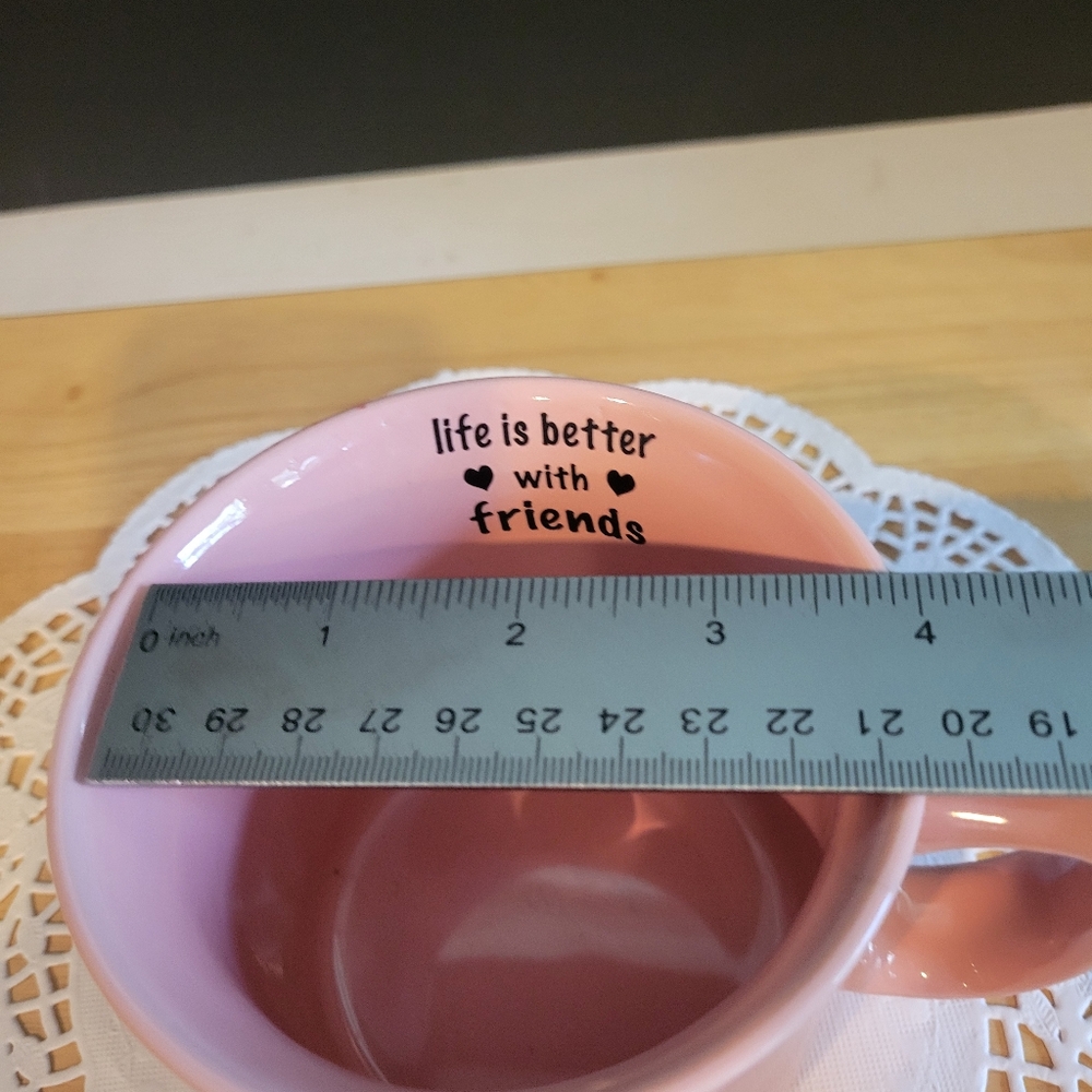 Peanuts Snoopy & Charlie Life is Better with Friends Soup/Coffee Mug - Picture 6 of 8